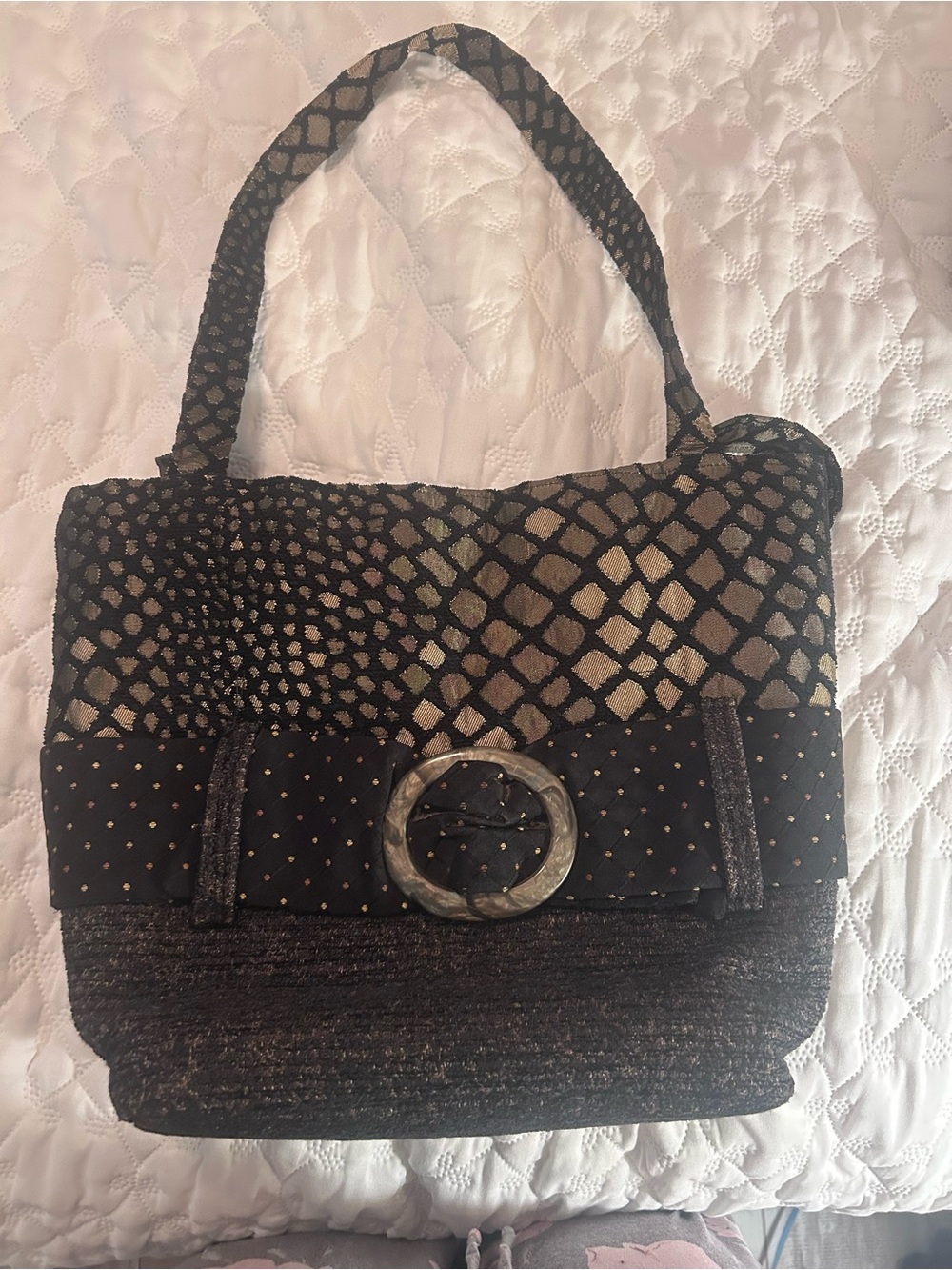 Carole Kyle Patchwork Bag